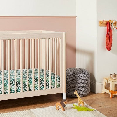  Crib Fitted Sheet - Cloud Island™ Green