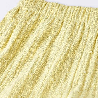  Baby Girls' Swiss Dot Tank Top & Shorts Set - Cloud Island™ Yellow