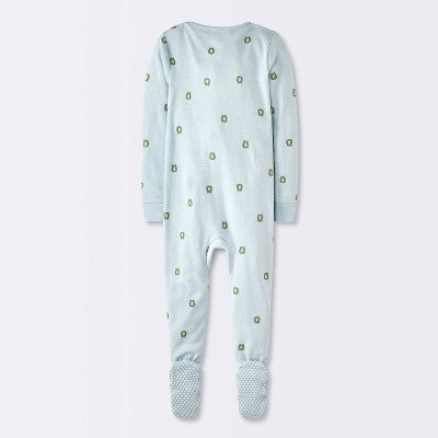  Baby Boys' 3pk Bears Tight Fit Sleep N' Play - Cloud Island™ Blue/Green