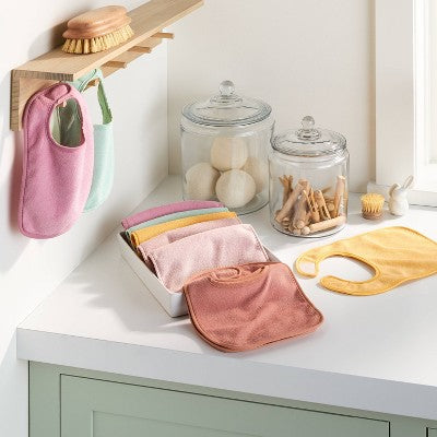  Terry Bibs Warm Pack - 10pk - Cloud Island™