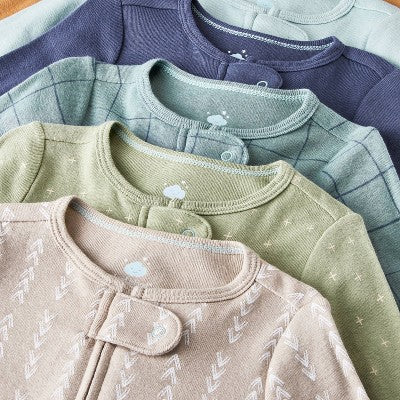  Baby Boys' 6pk Cotton Sleep N' Play - Cloud Island™