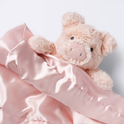  Pink Pig Security Blanket - S - Cloud Island™