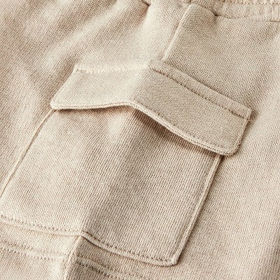 Baby Boys' Beach Club Cargo Top & Shorts Set - Cloud Island™ Cream