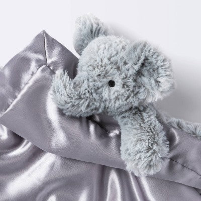  Elephant Small Security Blanket - Gray - Cloud Island™