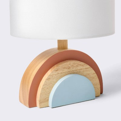  Wooden Rainbow Table Lamp (Includes LED Light Bulb) - Cloud Island™