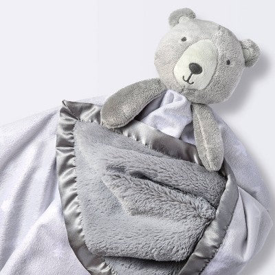  Large Security Blanket Bear - Cloud Island™ Gray