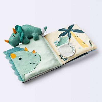  Soft Interactive Dinosaur Plush Book - Cloud Island™