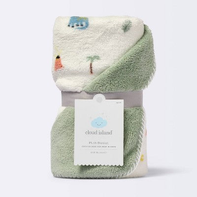  Plush Baby Blanket - Dinos - Cloud Island™
