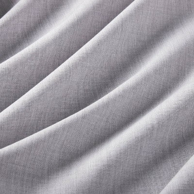  Fitted Crib Sheet Solid - Cloud Island™ Dark Gray