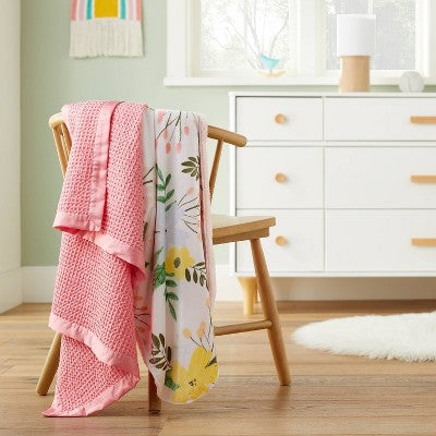  Waffle Blanket - Cloud Island™ Coral