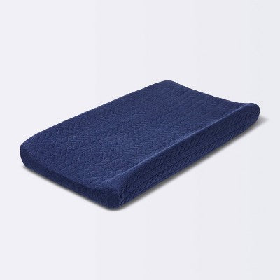  Changing Pad Cover Navy Chevron - Cloud Island™ Navy