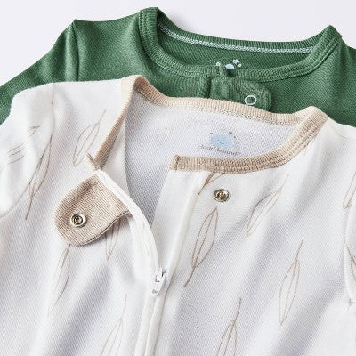  Baby Boys' 2pk So Very Soft Modal Blend Sleep N' Play - Cloud Island™ Green