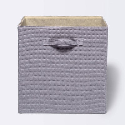  Waffle Weave 13"x13" Storage Cube - Cloud Island™