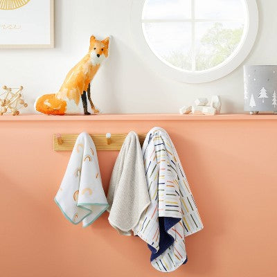  Brushed Jersey Stroller Blanket Rainbow - Cloud Island™