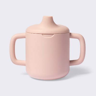  8oz Silicone Trainer Cup - Pink - Cloud Island™