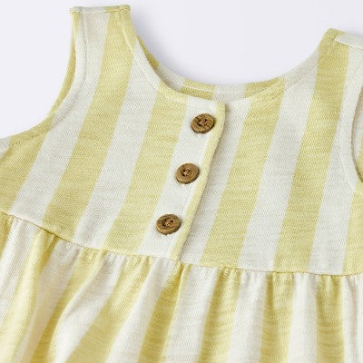  Baby Girls' Striped Dress - Cloud Island™