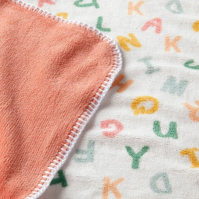  Plush Baby Blanket - Alphabet - Cloud Island™