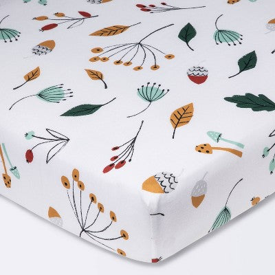  Fitted Crib Sheet Foilage - Cloud Island™