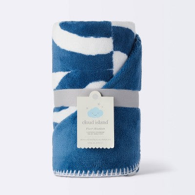  Plush Baby Blanket - Tile Print - Cloud Island™