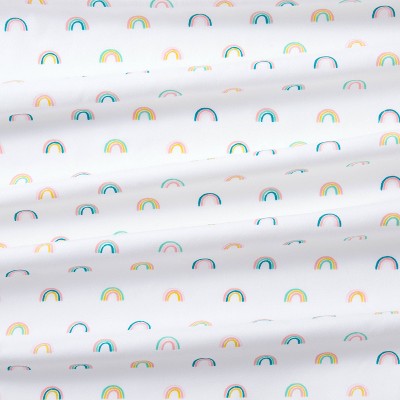  Fitted Crib Sheet Rainbows - Cloud Island™