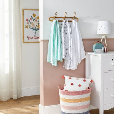  Muslin Swaddle Blankets Pandas 3pk - Cloud Island™