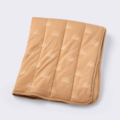  Rayon From Bamboo Jersey Quilted Blanket - Suns - Cloud Island™