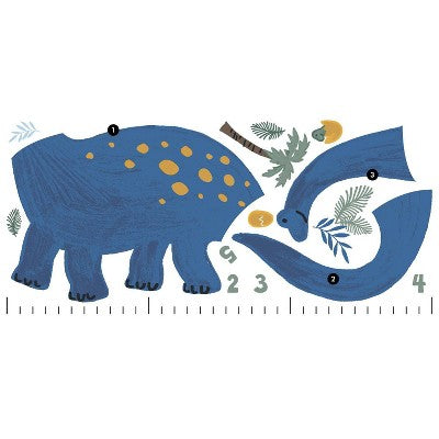  Peel And Stick Wall Decal Growth Chart - Dinosaur - Cloud Island™