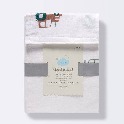  Fitted Crib Sheet - Cloud Island™ Transportation