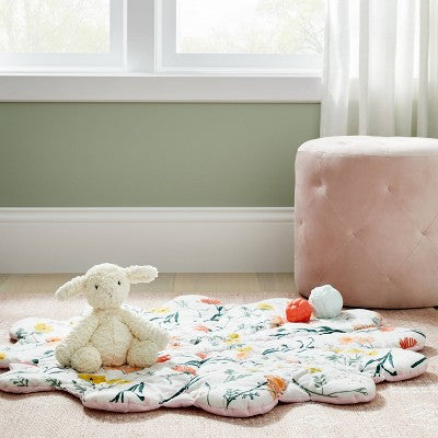  Floor Blanket And Playmat - Cloud Island™ Pink Flower