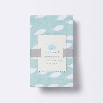  Changing Pad Cover - Cloud Island™ School Of Fish