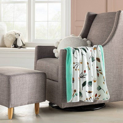  Plush Baby Blanket - Foliage - Cloud Island™