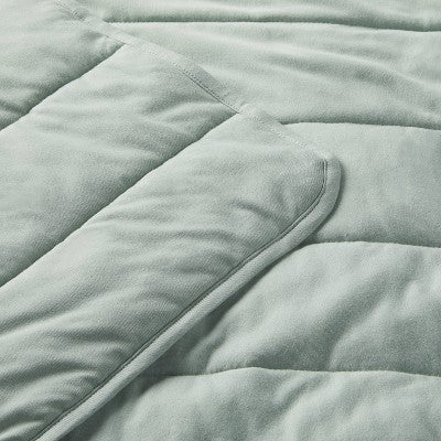  Rayon From Bamboo Quilted Baby Blanket - Green - Cloud Island™