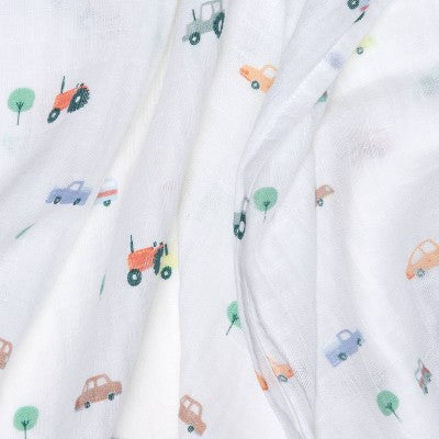 Muslin Swaddle Blanket - Cloud Island™ Trucks