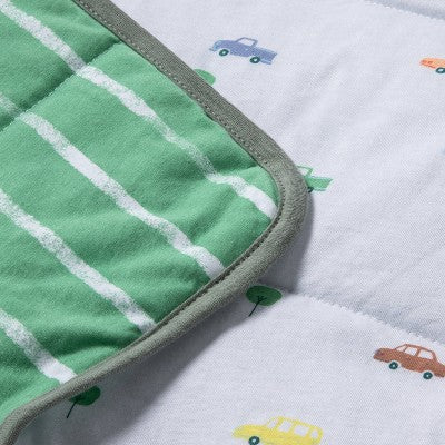  Jersey Knit Reversible Blanket - Cloud Island™ Trucks
