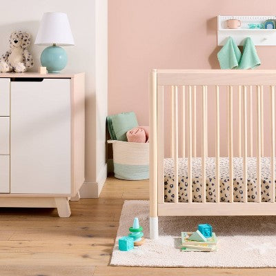  Fitted Jersey Crib Sheet - Leopard - 2pk - Cloud Island™