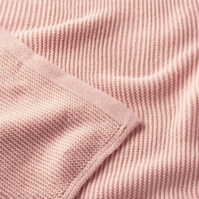  Knit Baby Blanket - Pink - Cloud Island™