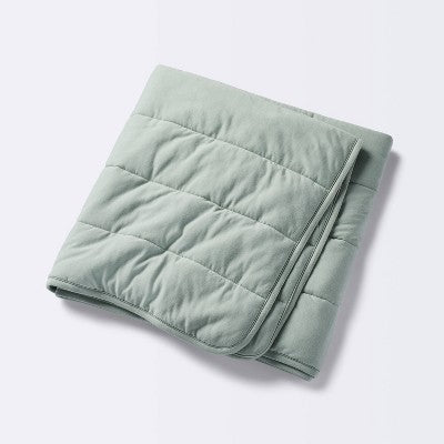  Rayon From Bamboo Quilted Baby Blanket - Green - Cloud Island™