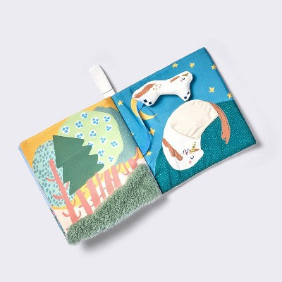 Interactive Soft Book And Plush Toy - Unicorn - Cloud Island™