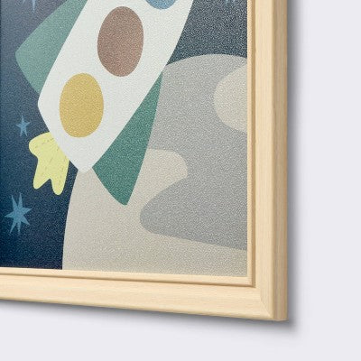  3pk Space Framed Wall Art - Cloud Island™