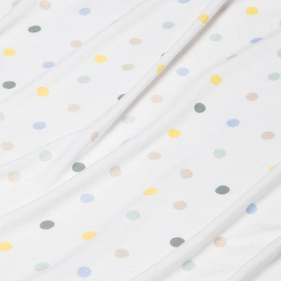  Polyester Rayon Jersey Fitted Crib Sheet - Cloud Island™ Multi Dot