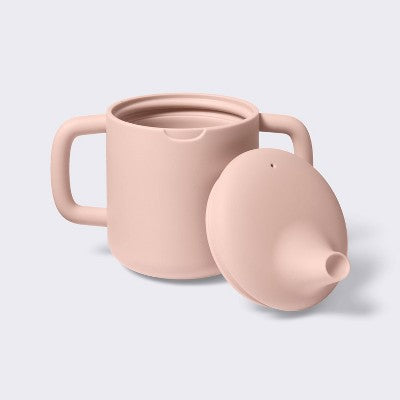  8oz Silicone Trainer Cup - Pink - Cloud Island™