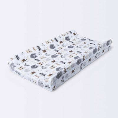 Plush Changing Pad Cover Woodland Animals - Cloud Island™