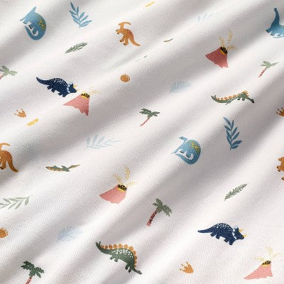  Cotton Fitted Crib Sheet - Dinos - Cloud Island™