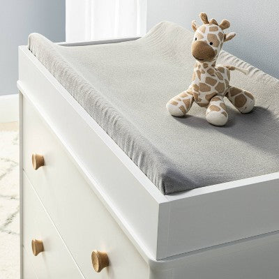  Muslin Changing Pad Cover - Gray - Cloud Island™