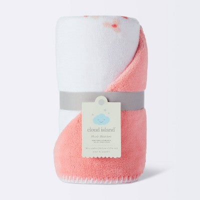  Plush Baby Blanket - Small Floral - Cloud Island™