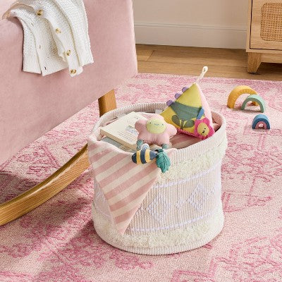  Handheld Plush Rattle Baby Toy - Flower - Cloud Island™