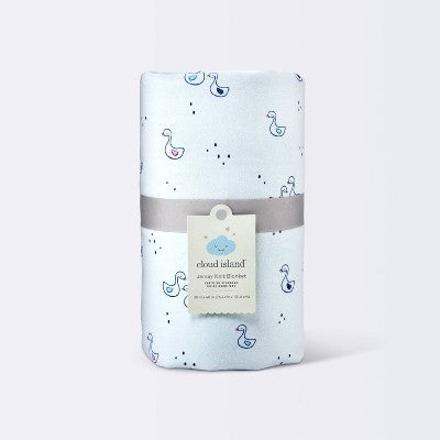  Baby Jersey Knit Blanket - Cloud Island™ Blue