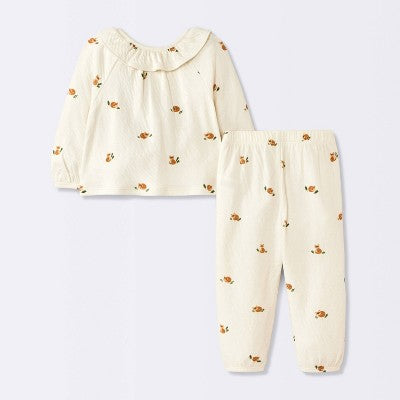  Baby Boys' 2pc Cozy Fox Top & Bottom Set - Cloud Island™