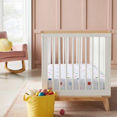  Cotton Fitted Crib Sheet - Multidot - Cloud Island™
