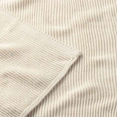  Knit Baby Blanket - Cream - Cloud Island™